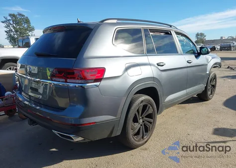 2022 Volkswagen Atlas 3.6L V6 Se W/Technology from USA, damaged, VIN 1V2WR2CA2NC525064